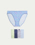 Marks & Spencer "5pk Cotton Lycra™ High Leg Knickers"